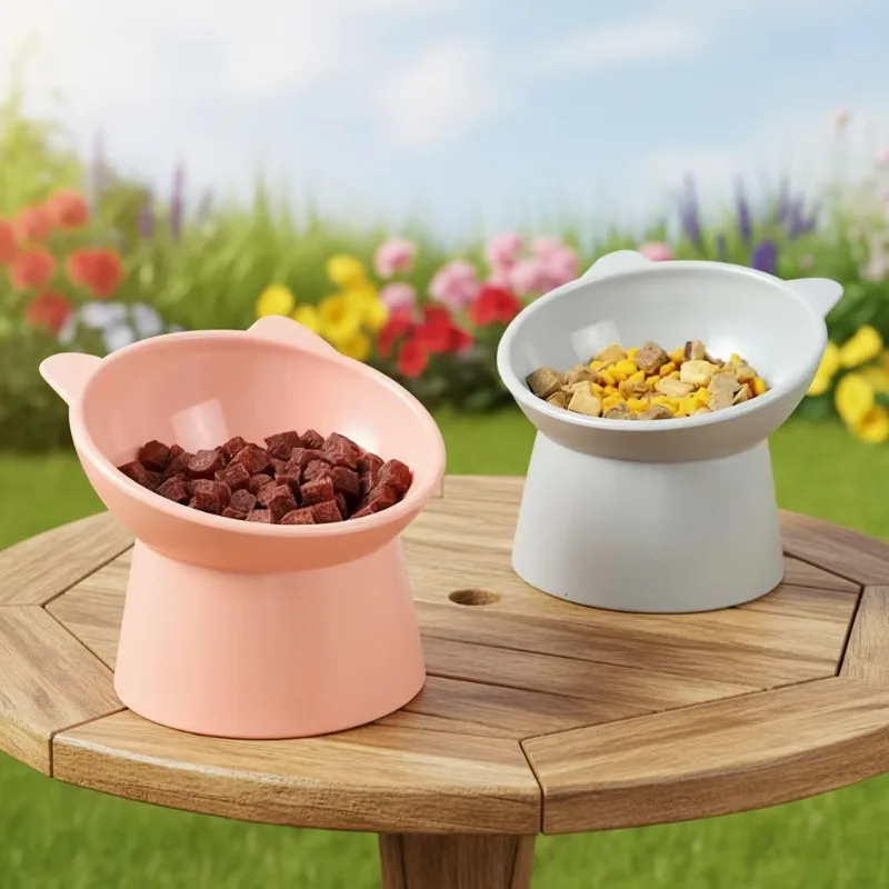 

Pet Eating Bowl Portable Dog Two Bowls With Water Bottle