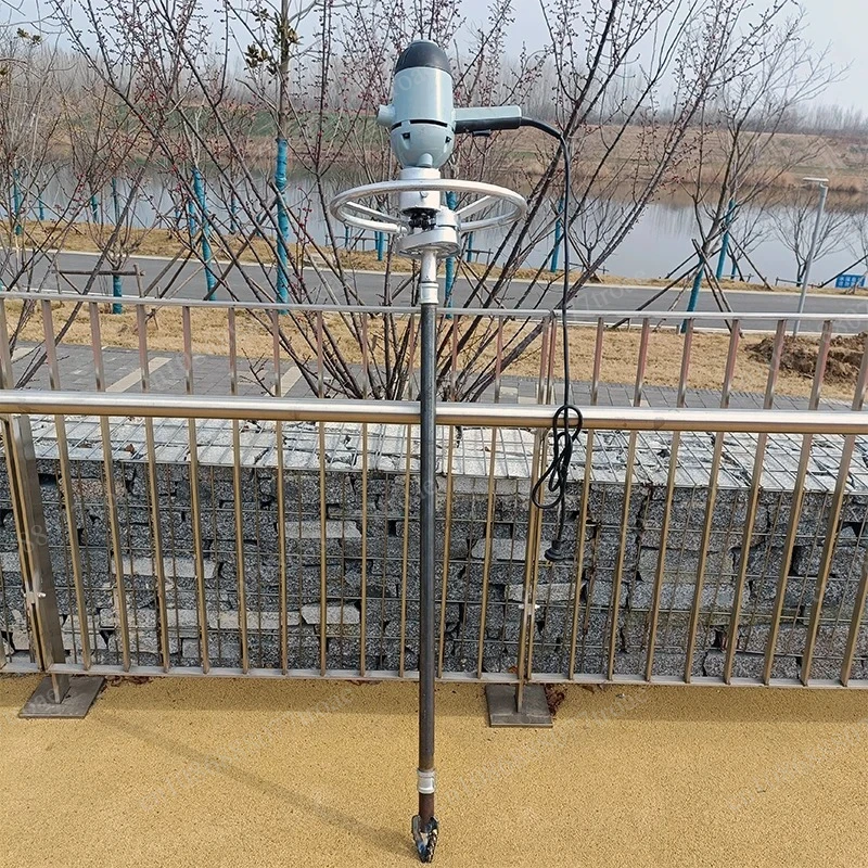 Small and convenient household water well drilling rig, 100-meter manual drilling rig, single hand-held disc