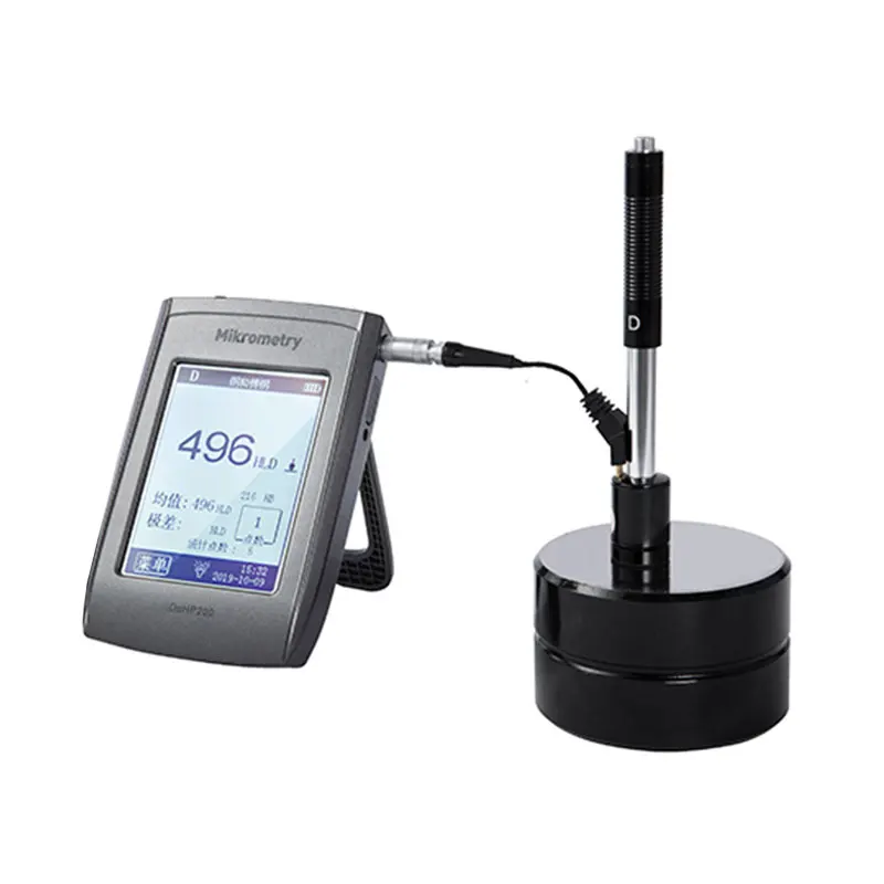 

Mikrometry Leeb Hardness Tester 170~960HLD hardness tester for steel and metal with test block DoHP200