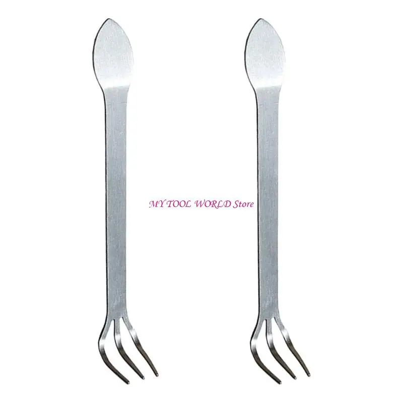 1/2PCS Bonsai Rakes Bonsai Tree Tool 3Prong Raiz Rakes para entusiastas da jardinagem A2BB