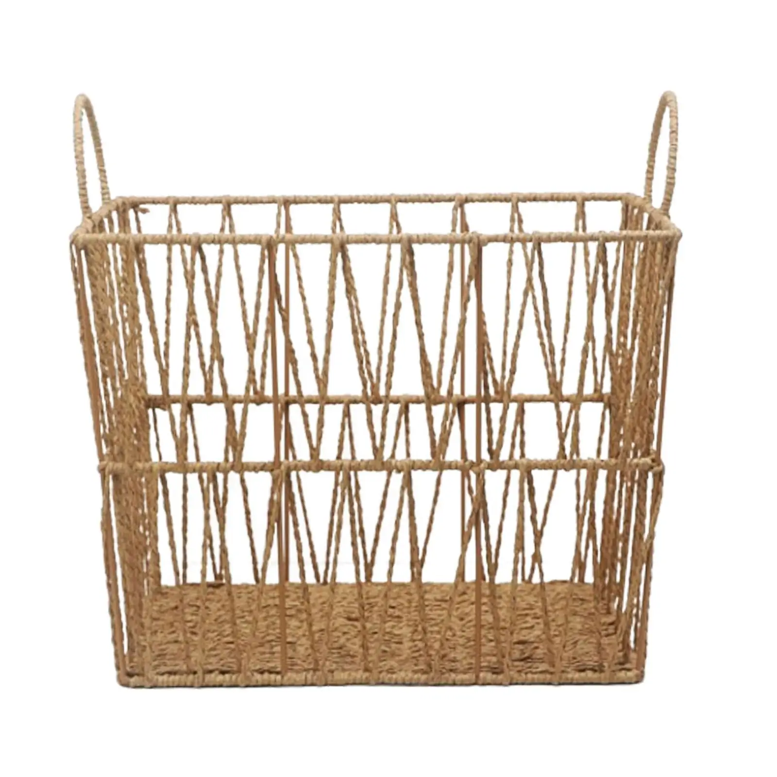 Sundries Storage Basket Sundries Organizer Basket Multifunction Portable Comfortable Decorative Basket for Pantry Living Room