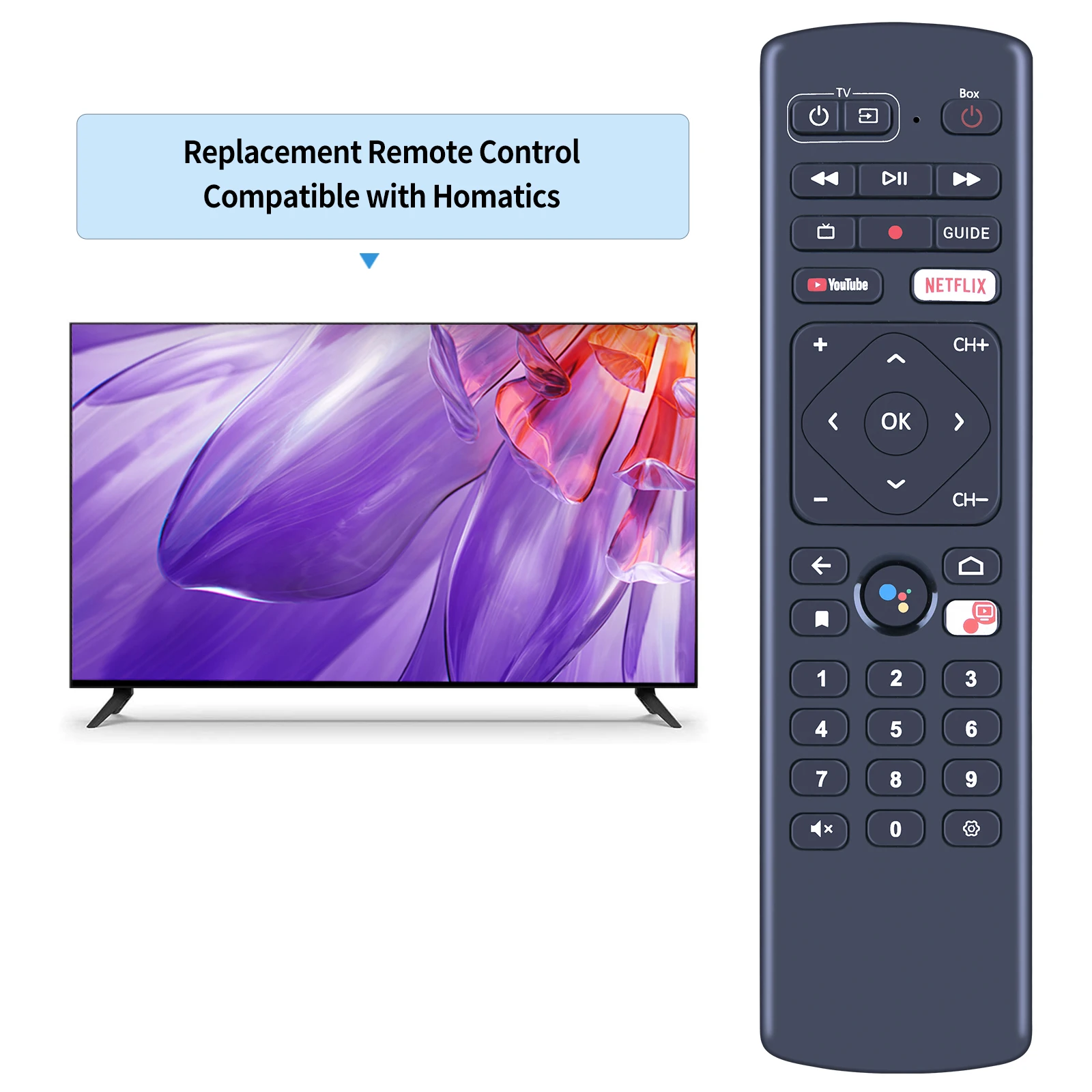 New Remote Control For Homatics Stick HD Android TV