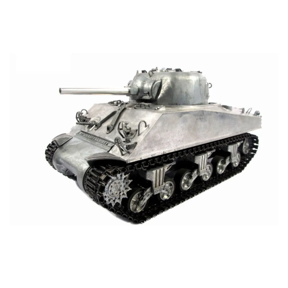 Mato Metal 1/16 Skala M4A3 Sherman RC Tank KIT RTR Model Sterowany Radiowo Wersja na Podczerwień Metalowy Kolor 1230 Zabawki dla Dorosłych TH00672