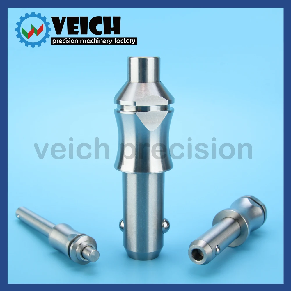 VCN113 All Stainless Steel Self-Locking  Quick Release Pins With Holder Rope Ball Lock Pins With Cable Dia 5/6/8/10/12/16/20mm