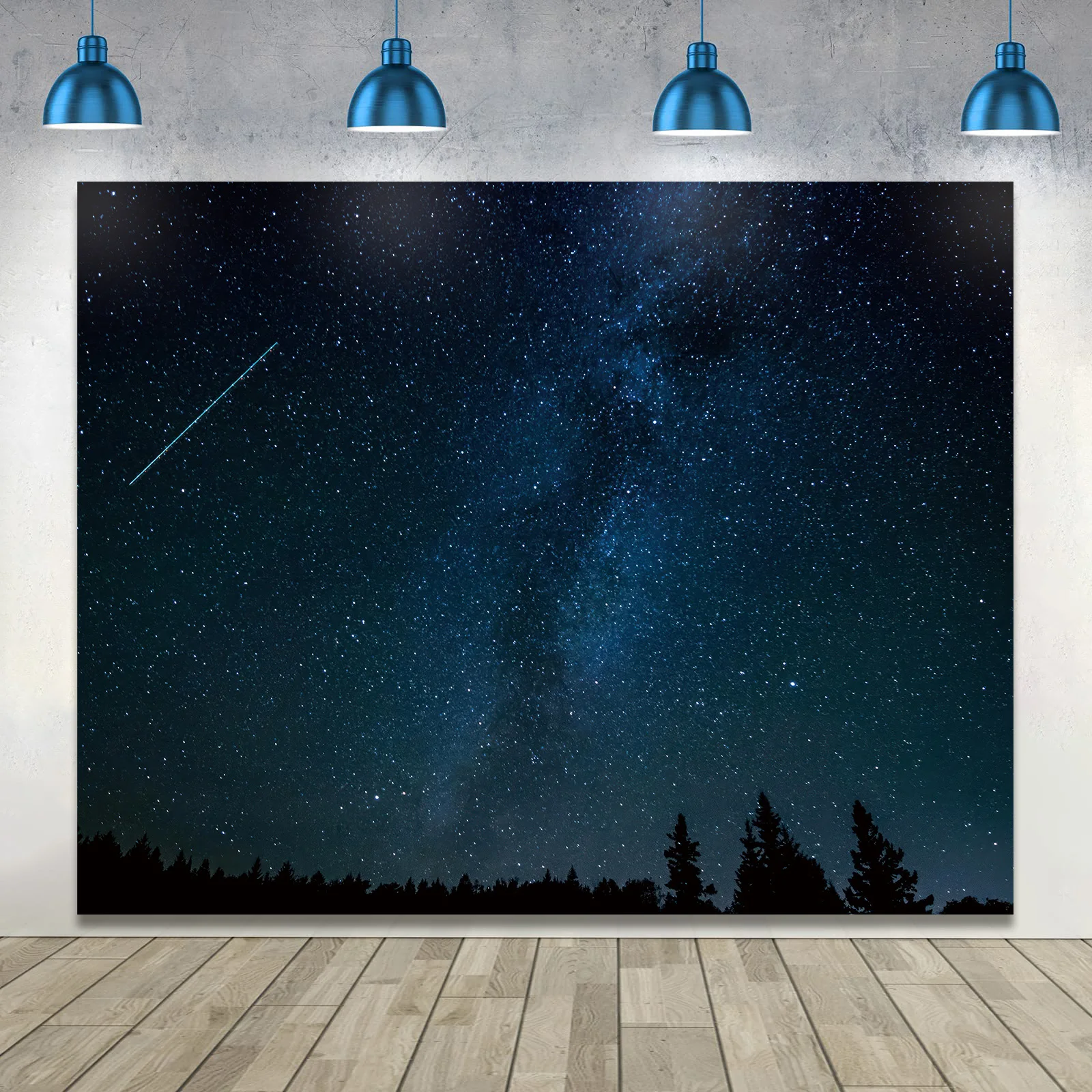 

Starry Sky Meteor Photography Background Cloth Studio Photography Props Art Photography Wedding Screen