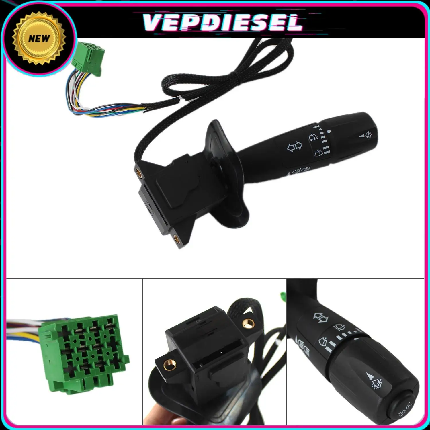 

Комбинированный переключатель стеклоочистителя указателя поворота P271067 P276221 для автомобильных аксессуаров Peterbilt Kenworth