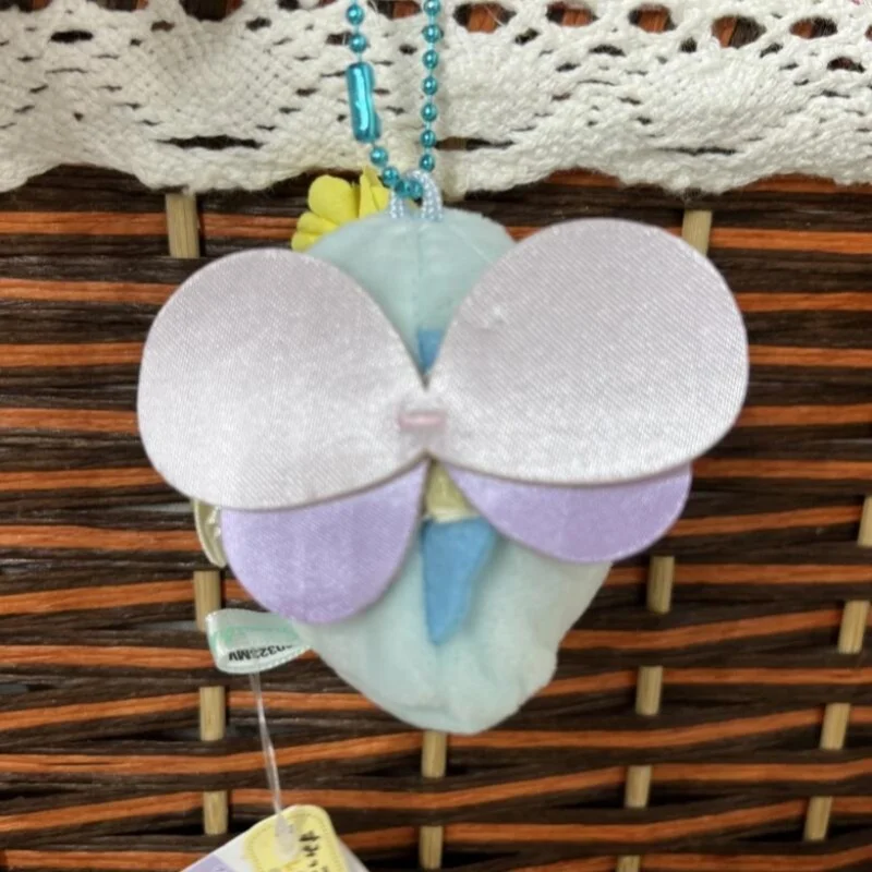Sumikkogurashi Nursery Flower Garden Series Ebifurai No Shippo Bud Keychain Decorate A Girls Bag Zipper Decoration Plush Pendant view 5