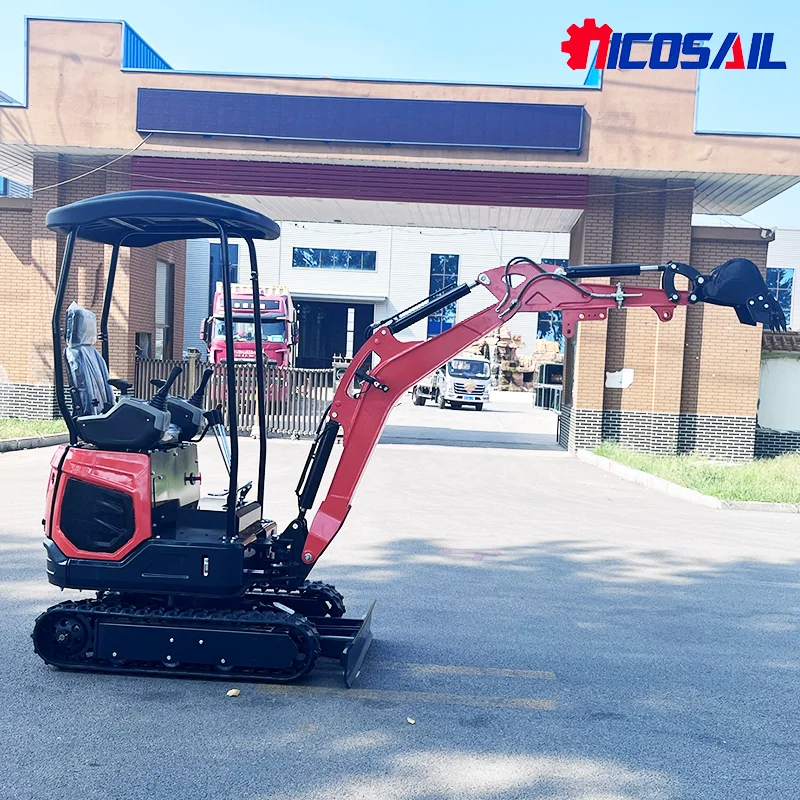 

Индивидуальные мини-экскаваторы 1,8 тонны Мини-гидравлический сельскохозяйственный экскаватор для садовой фермы 1800 кг с гусеничной от двери до двери