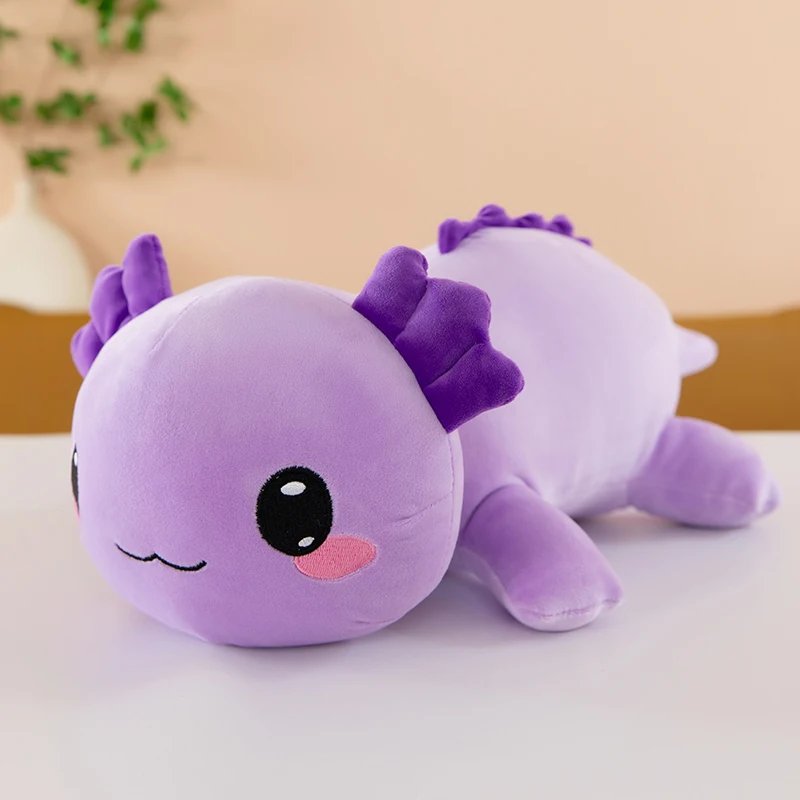 Neues grenzüberschreitendes mexikanisches Axolotl-Plüschtier in vier Farben – das perfekte Geburtstagsgeschenk und ein unverzichtbares Party-Mitbringsel – Detail 10