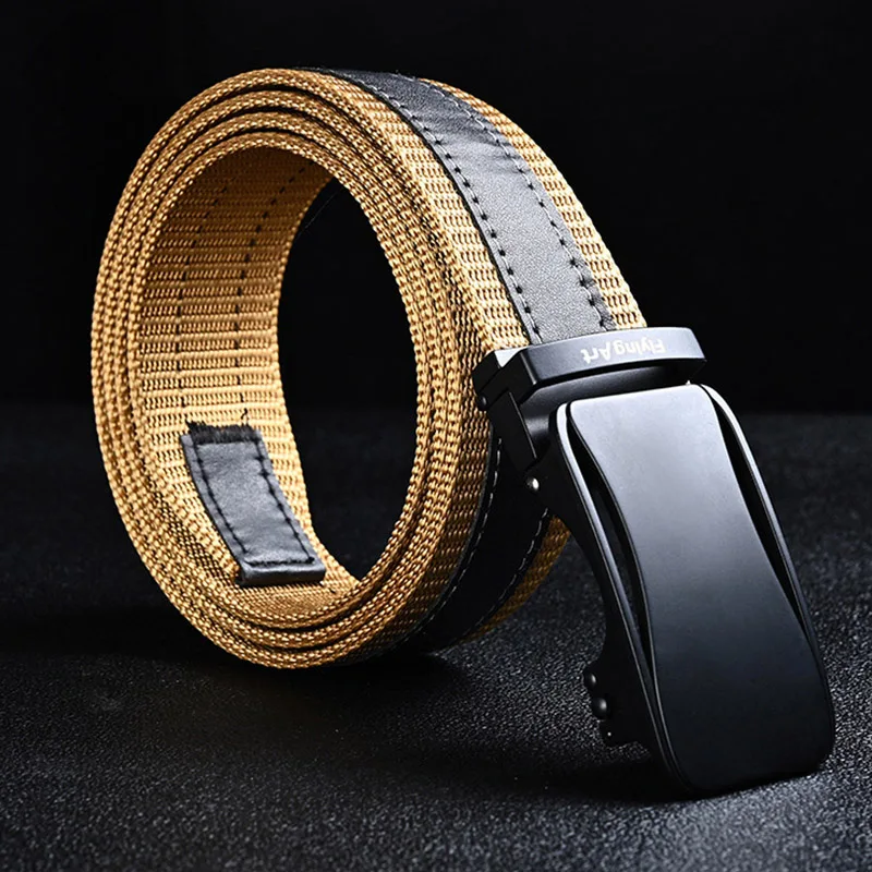 

3.5cm Extended 135cm Military Combat Automatic Buckle Nylon Belt Outdoor Men And Women's Training Hunting Hiking Thickened Belt