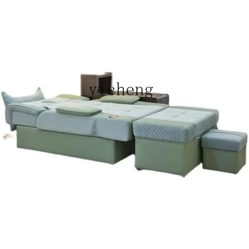 

x4 electric foot massage sofa can lie down, wash feet, massage bed, ear massage