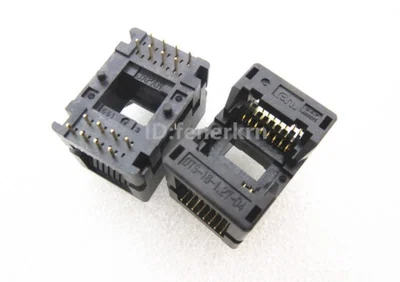 

OTS-16-1.27-04 SOIC16 SOP16 Pitch 1.27mm Boby 7.5mm IC Test seat test bench test socket programming seat