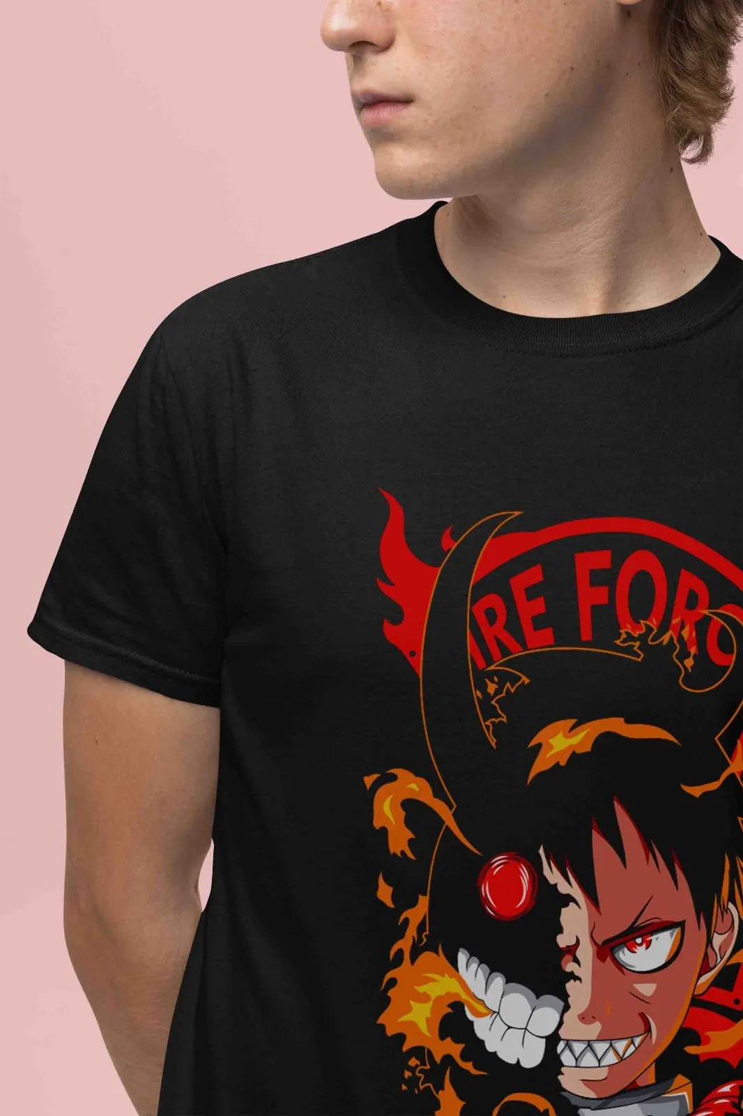 Fire Force Shirt Shinra Tshirt Arthur T-Shirt Maki Top Tamaki Benimaru Anime Tee