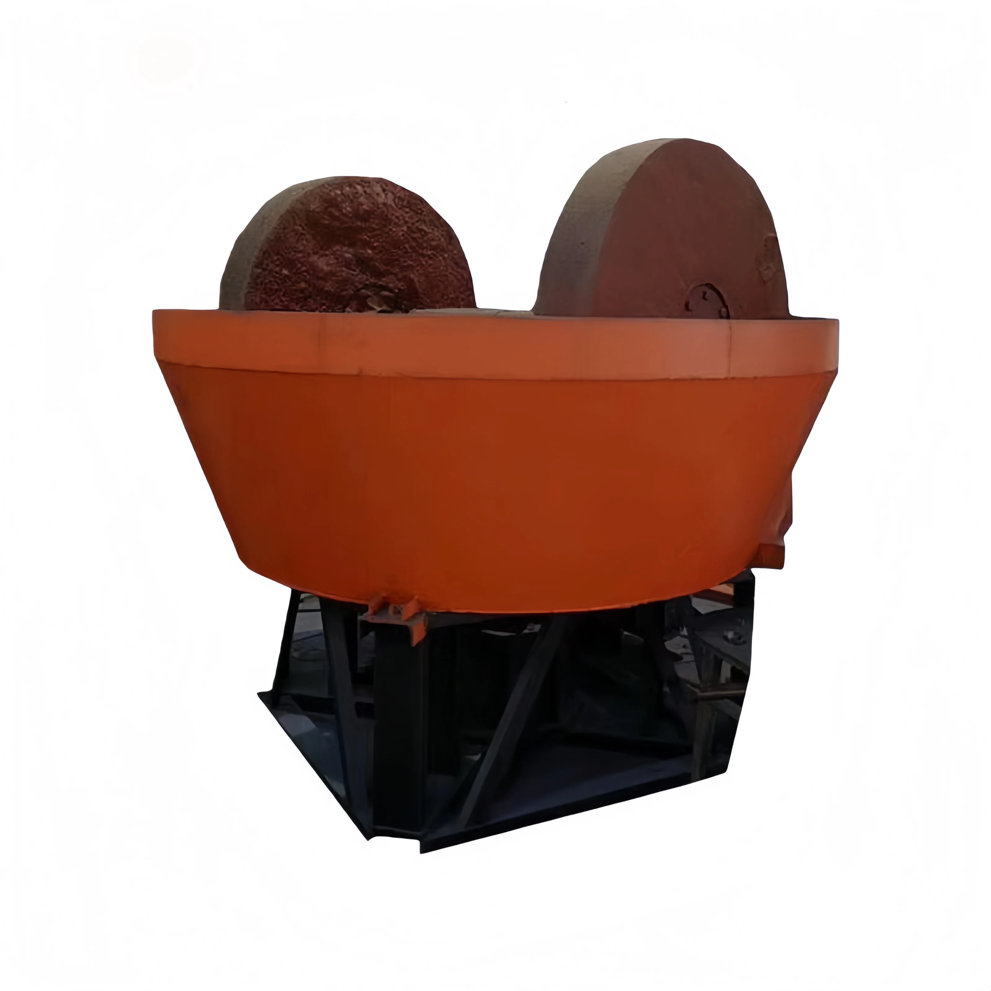 Double-wheel Gold Ore Crusher, Gold And Silver Ore Mining Grinding Machine, Large Wet Roller Mill, Mineral Processing