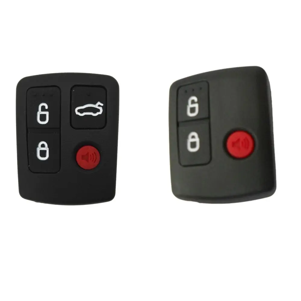 3 4 Button Car Blank Key Shell for Ford BA BF Falcon Sedan Wagon Territory SX SY Edge Explorer Remote Case Cover Fob Housing