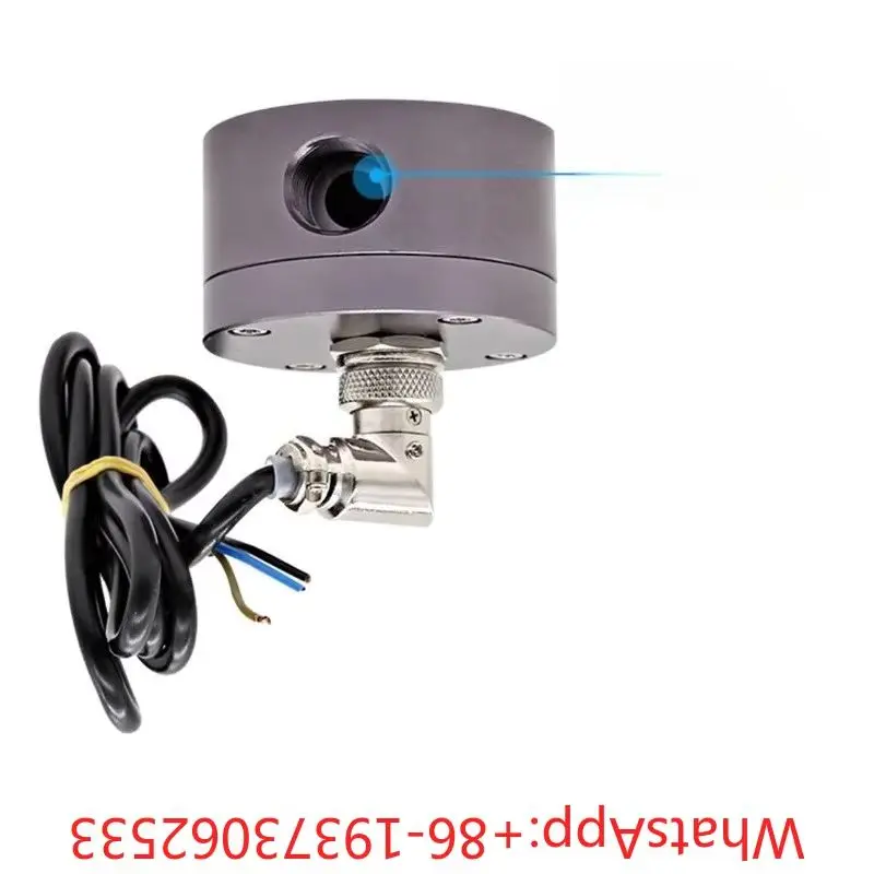 Elliptical Gear Oil Flowmeter, Aluminum Alloy Housing High-precision Pulse NPN Flow Sensor