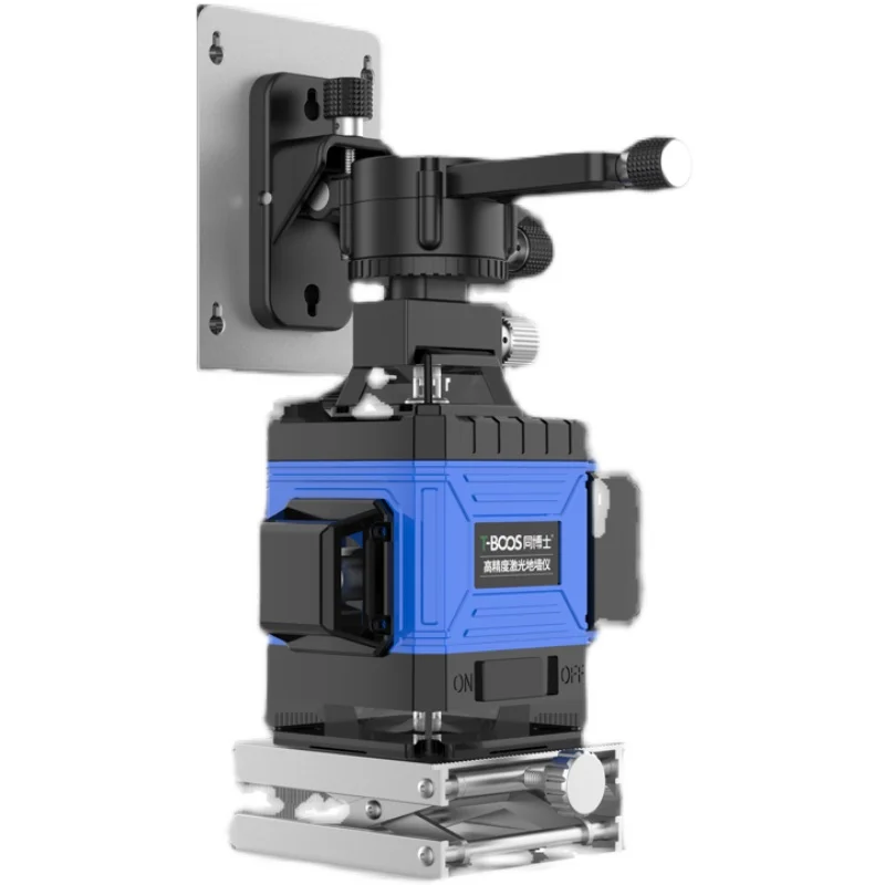 Imagem -05 - Super Poderoso Nível Laser 12 16 Linhas 3d 4d Auto-nivelamento 360 Horizontal e Vertical Linha Azul Feixe