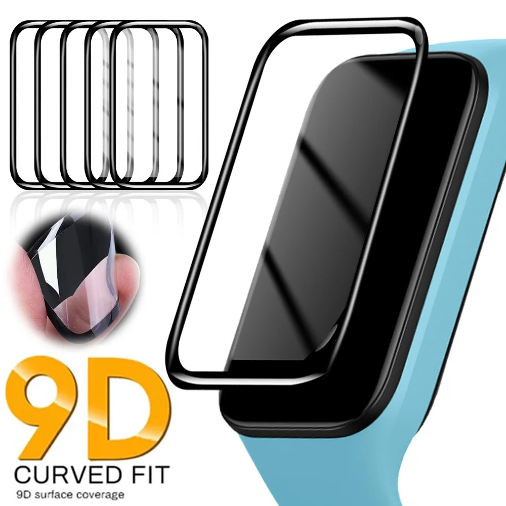 10-1PCS Ultra-HD Protective Film for Mi Band 9 Active Smartwatch Screen Protectors Anti-scratch Covers for Xiaomi Band 9 Active