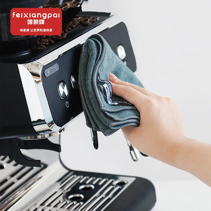 Barista Coffee Machine Cleaning Towel Tea 30*30cm Cleaning Up Messy Spills Around on Machine Kitchen Tools Barista Bar Towel