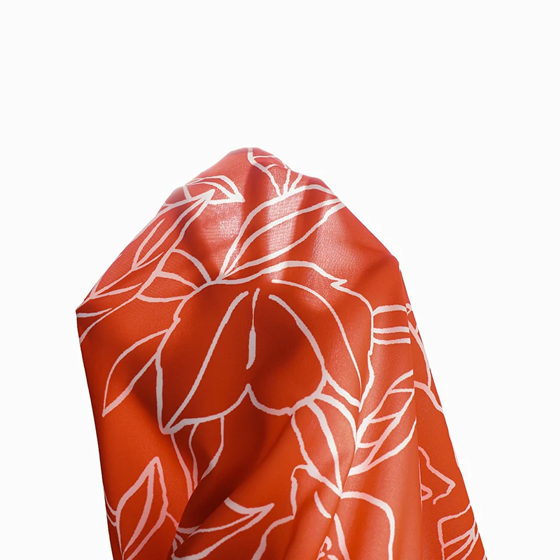 Langärmliges Kleid mit rotem Umrissdruck für Teenager-Mädchen, Stehkragen, geraffte Taille, mehrlagiges Rüschen-Swing-Outfit für Kinder im lässigen Stil – Detail 9