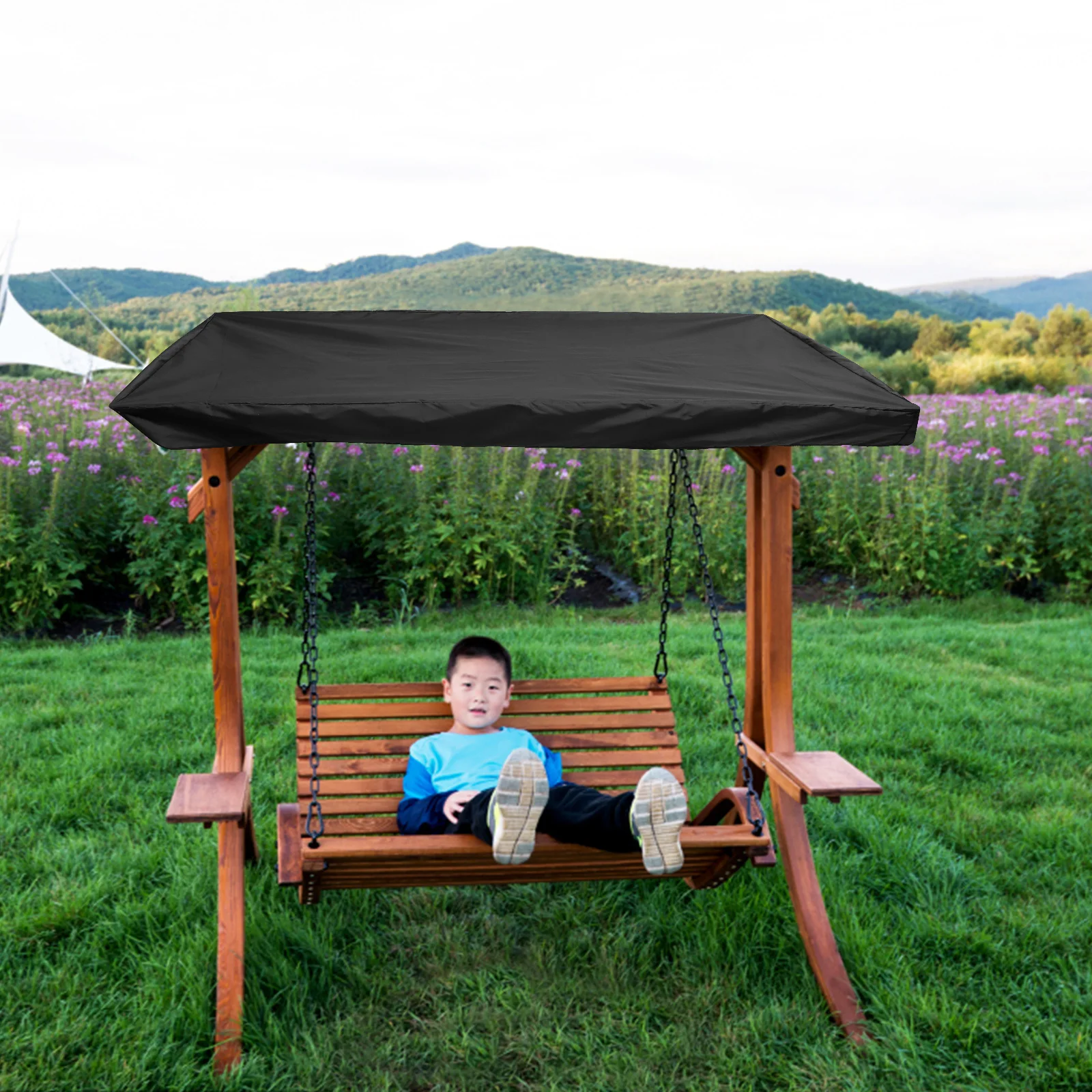 

Hanging Chair Cover Oxford Cloth Thick Durable Water-Resistant Wear-Resistant Anti-Wear Patio Garden Swing Cover Outdoor