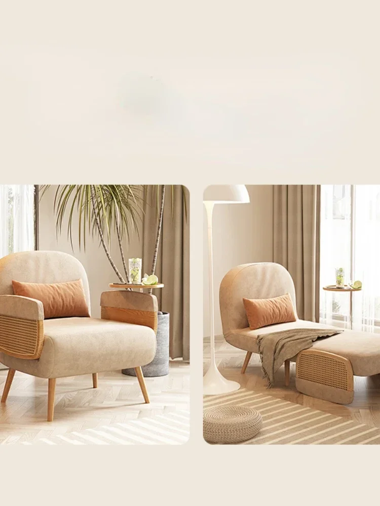 

Japanese-Style Multi-Functional Single Sofa Bed Foldable Dual-Purpose Leisure Sofa Living Room