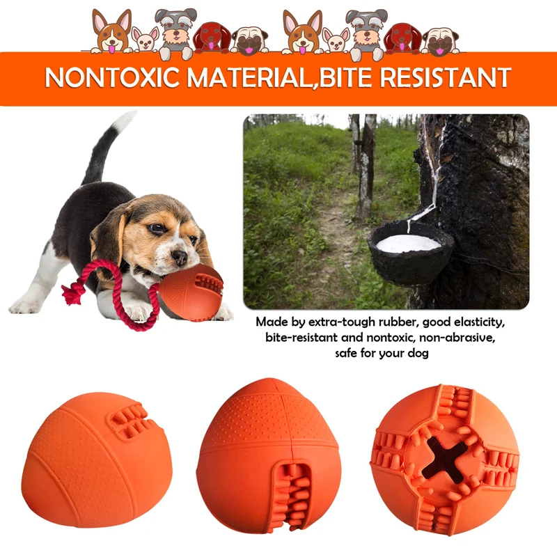 Benepaw-interativo brinquedos do cão, Eco-friendly Puzzle Rope, reduzir o stress, ansiedade Pet Treat, Dispenser Brinquedos, Crate, Puppy Training Aids