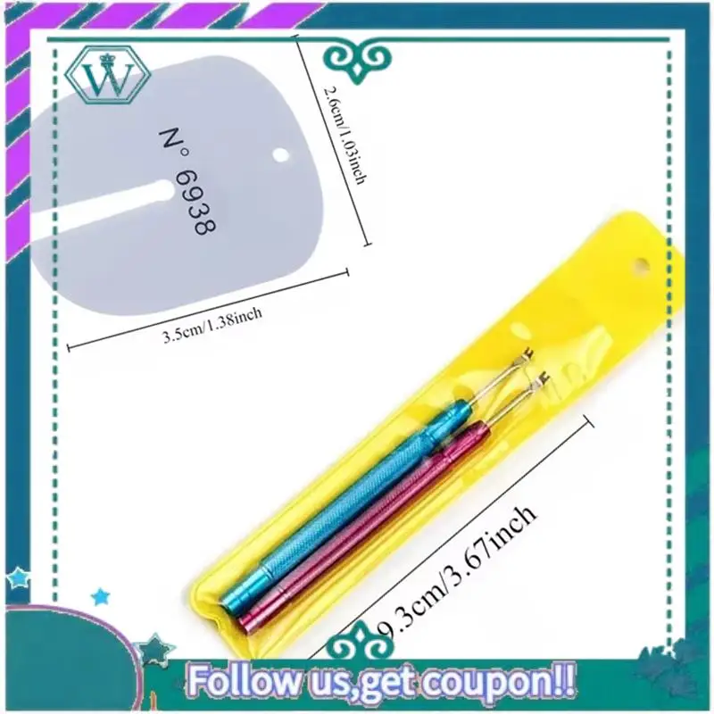 A09P ساعة اليد مكابس انتهازي تركيب أداة الساعات طقم تصليح مزدوجة نهاية إبرة القلم ساعة الإبر المنتقى