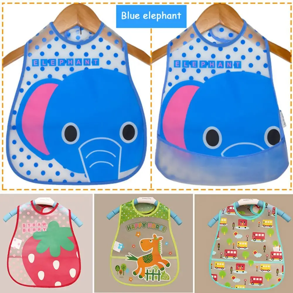 Cloths Safe Smock Infant Burp Plastic Saliva Pattern Cloth Lunch Turn Bibs/Cute Cartoon Bib Feeding Baby Waterproof Bibs Towel