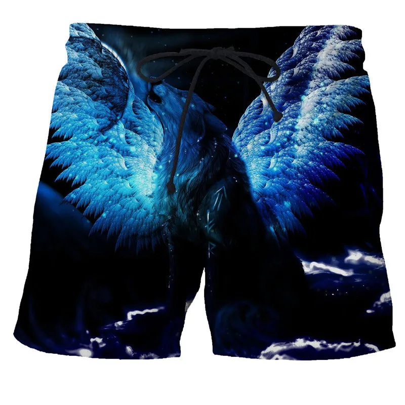 New Tiger Fashion Men Women Tracksuits Crewneck Hip Hop Summer Beach Shorts Plus Size S-7XL Gym Shorts Men