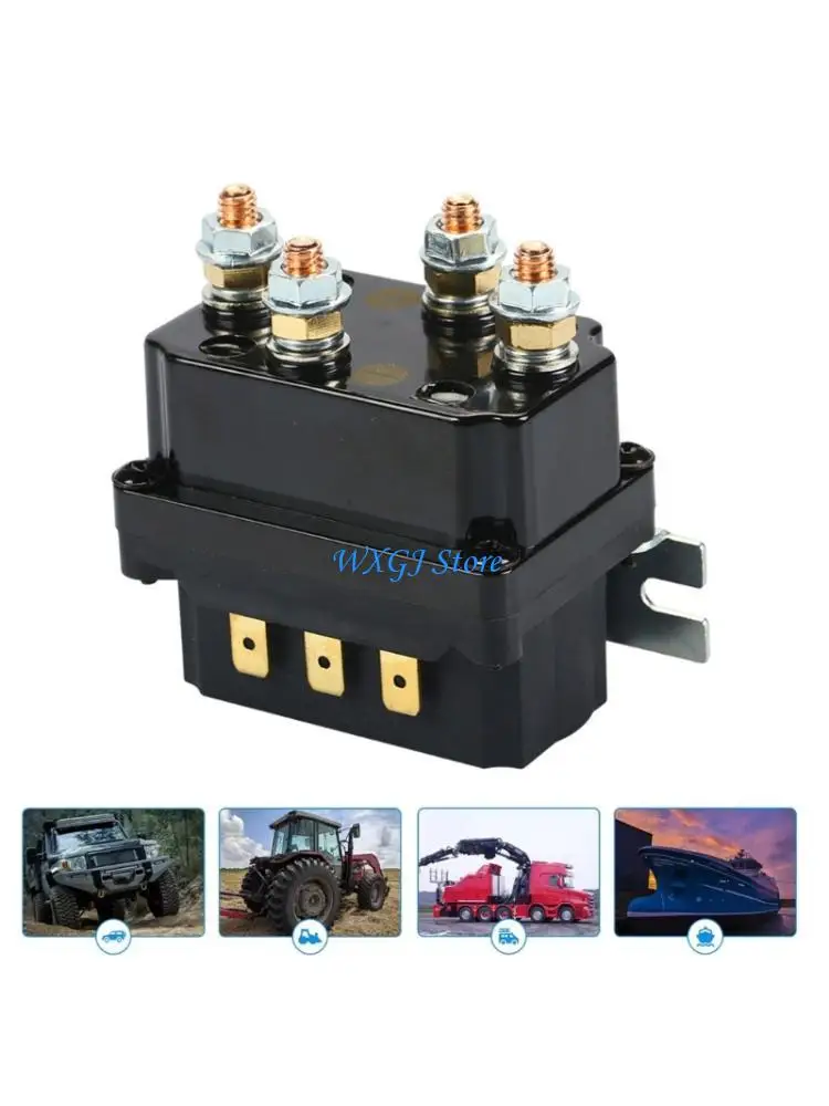 37JE 12V 250Amp Winch Power Relays Off Road Vehicle Accessory Winch Relays Solenoid