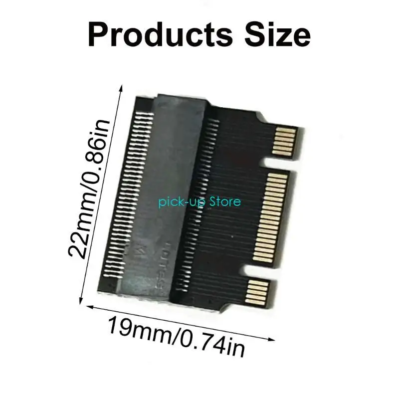 Q5WA 내구성 NVME M.2 2230 ~ 2242 어댑터 확장 솔루션은 NVME SSD 부품 남성에서 여성 확장 액세서리를 지원합니다.