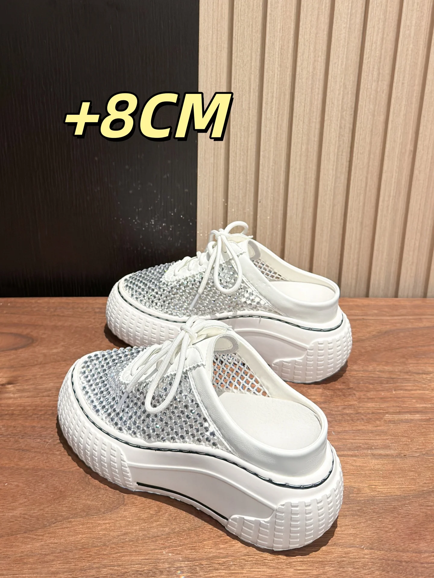 women's-summer-outdoor-wear-bright-sequin-covered-head-slip-on-sandals-high-heel-net-fishing-wire-slippers-glittery-pumps