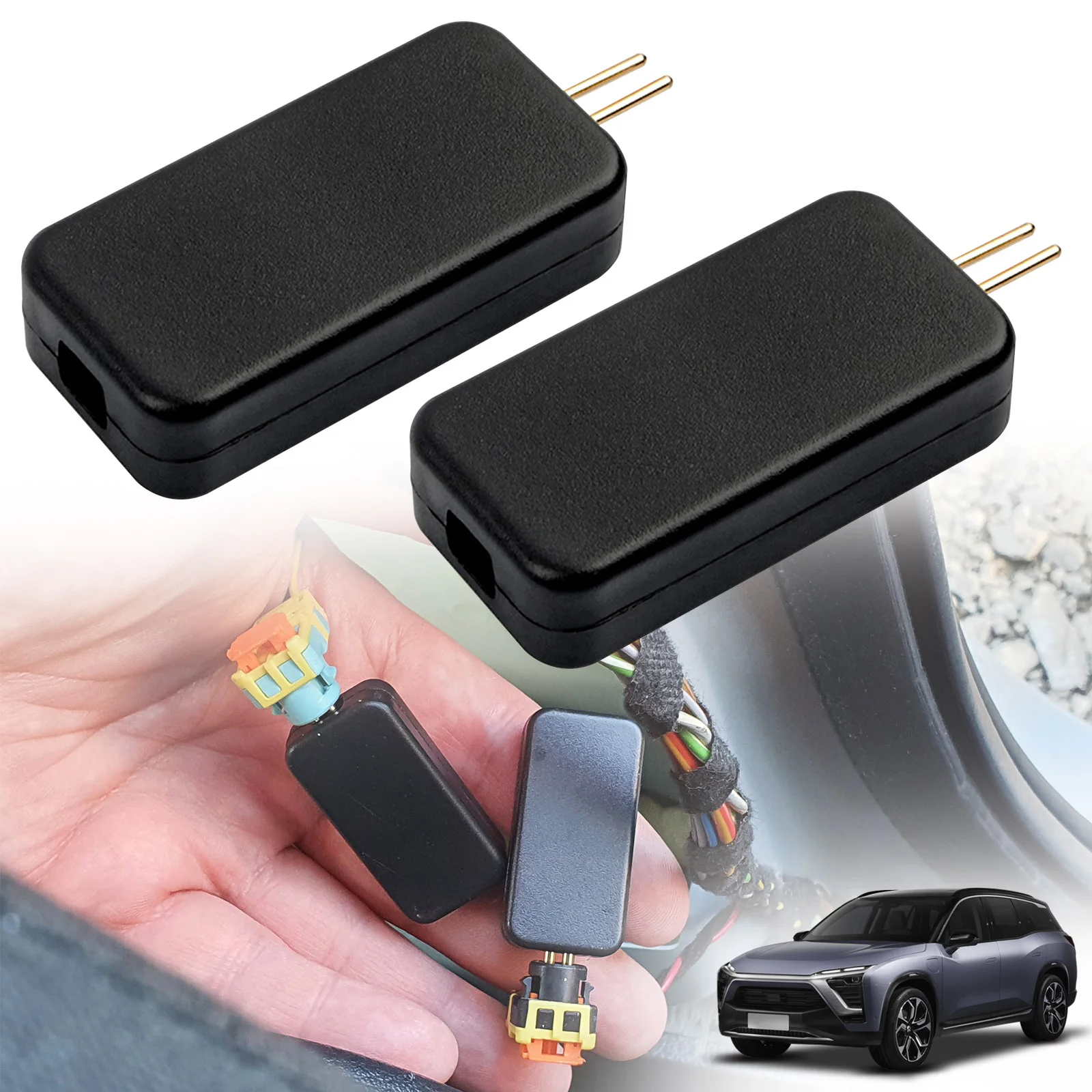 2pcs Car SRS Airbag Simulator Emulator Resistor Bypass Fault Finding Diagnostic for Audi A1 A2 A3 A4 A5 A6 A7 A8 Q2 Q3 Q5 Q7 S3