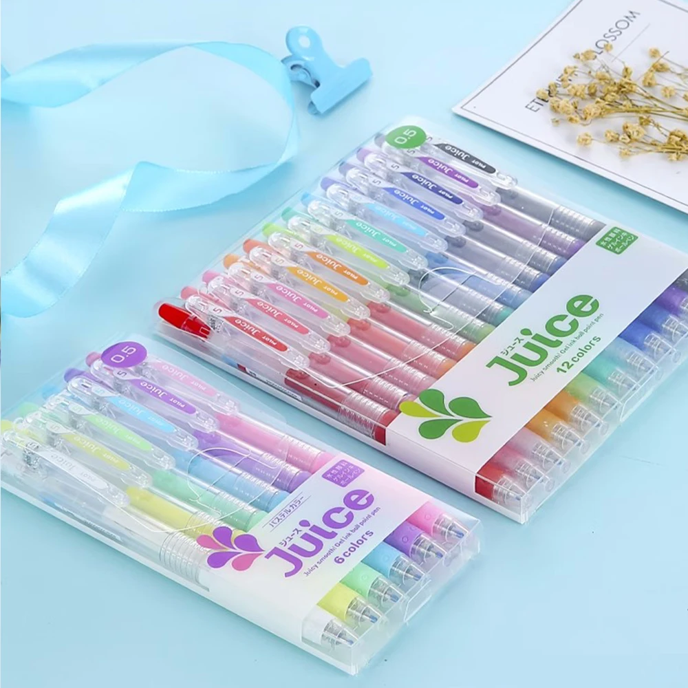 1 sztuk Pilot Juice Gel Pen LJU-10UF kolor napełniania 0.38mm szybkie suche i gładkie Graffiti szkolne materiały biurowe do pisania piśmienne