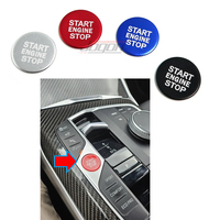 Car Interior Start Stop Engine Switch Push Button Panel Cover Trim For BMW G20 X5 G05 X6 G06 X7 G07 G14 G15 G16 Z4 G29 F40 F44