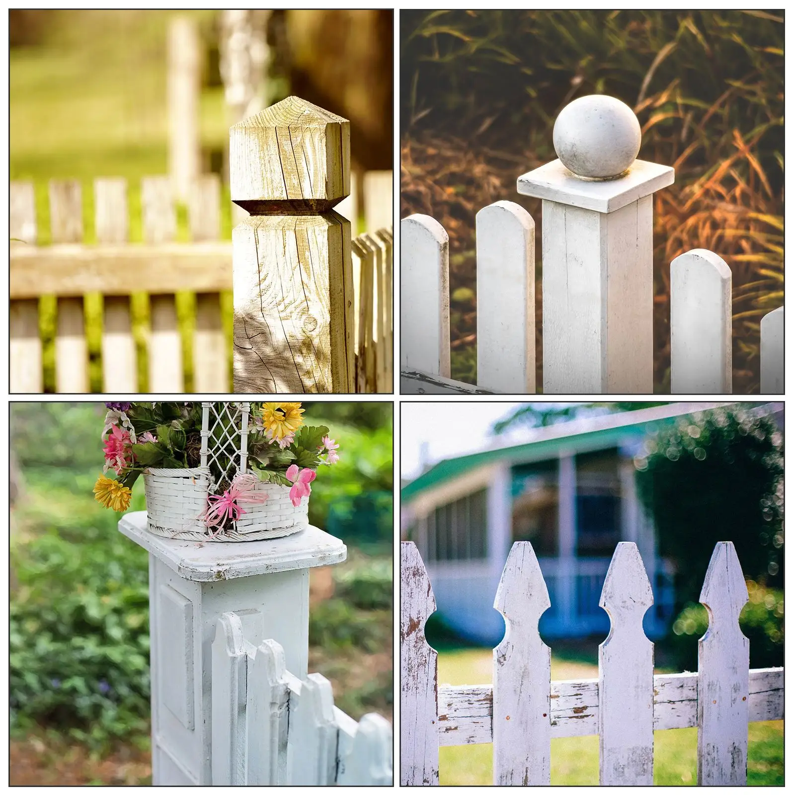 

10 Pcs Plastic Fence Border Picket Courtyard Indoor Garden Flower Vegetable Fence Border Picket Small Fence Border Picket With