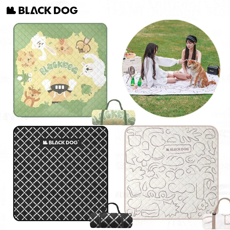 

Naturehike-BLACKDOG 2.0x2.0m Ultrasonic Mat Outdoor Aluminum Film Moisture Proof Waterproof for Picnic Ultralight Floor Cloth