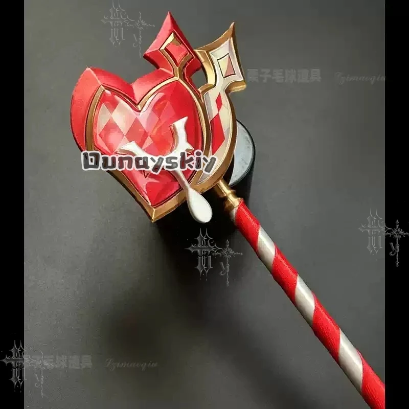 KS*22Halloween Honkai Star Rail Aeon Aha Nihilux New Form Cos Prop Mask And Staff Anime Convention Cosplay Accessory Christmas view 4