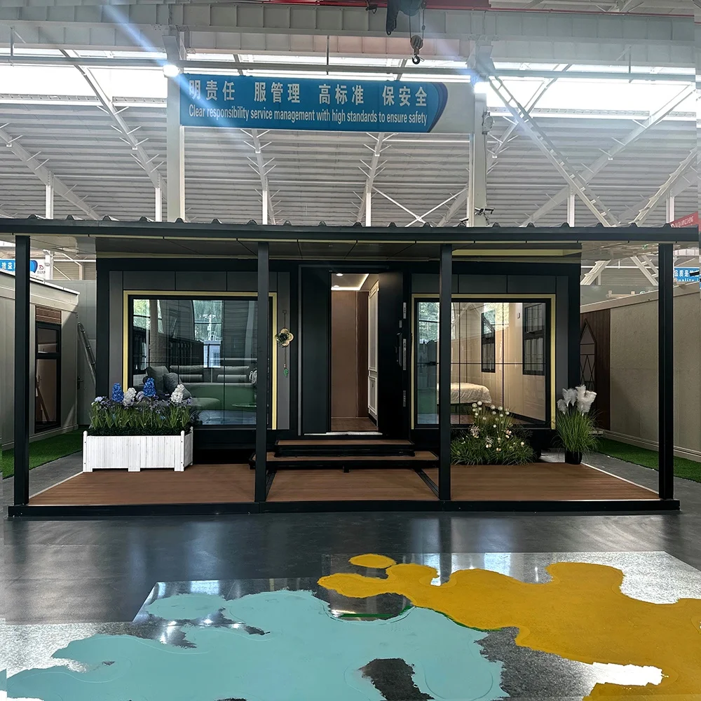 Prefab Mobile Foldable Home Waterproof And Fireproof Room Foldable House Modular Expandable Container House Casas Expandibles
