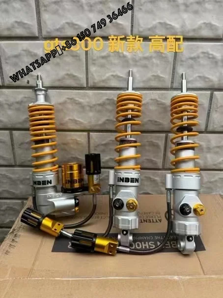 INBEN 1PC 270mm Front 2PCs 320mm Rear Motorcycle Shock Absorber Set GTS300 Scooter Racing Cushion for VESPA