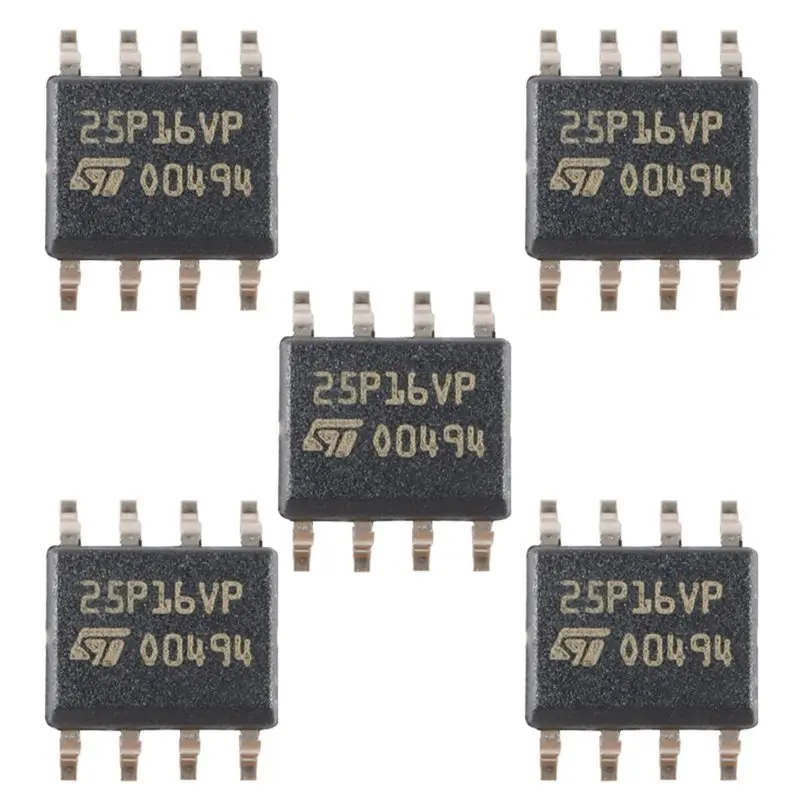 

A13E-5Pcs M25P16-VMN6TP Printing 25P16VP Memory Chip SOP-8 16Mb Memory Chip