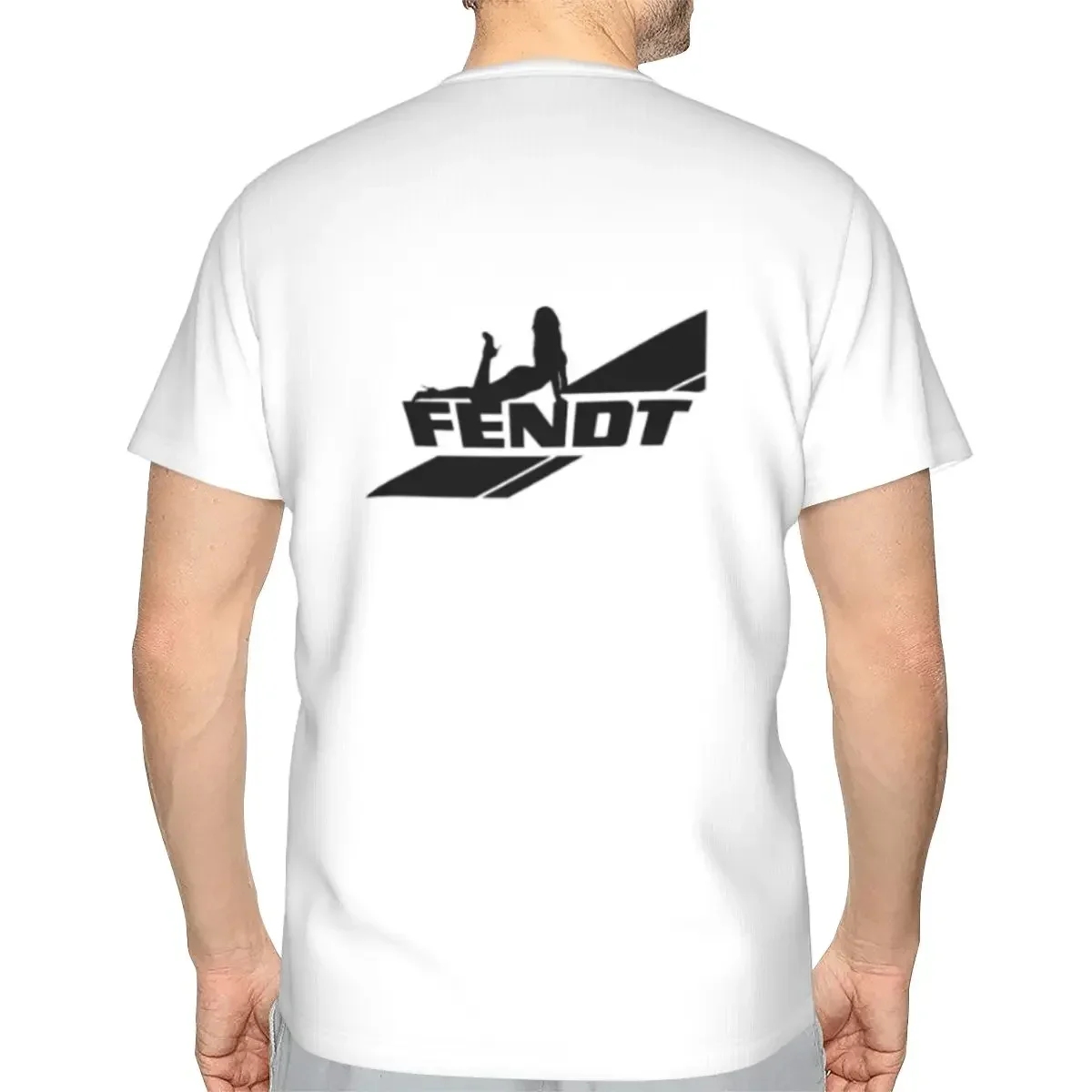 Fendt Caravan  polyester T-Shirt Men'sFunny T Shirts Men O-Neck Short Sleeve