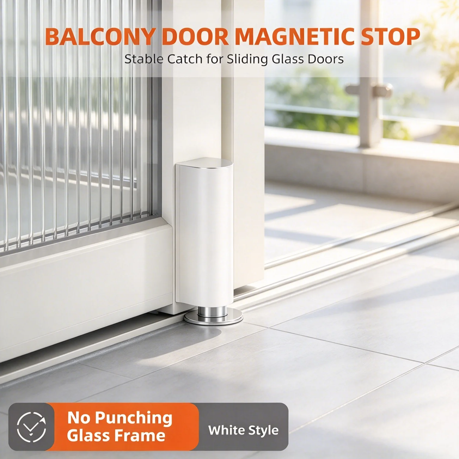 Daily‑Use Invisible No‑Drill Magnetic Door Stop Wall Protector Door Bumper Anti‑Bump Home Safety Furniture Hardware