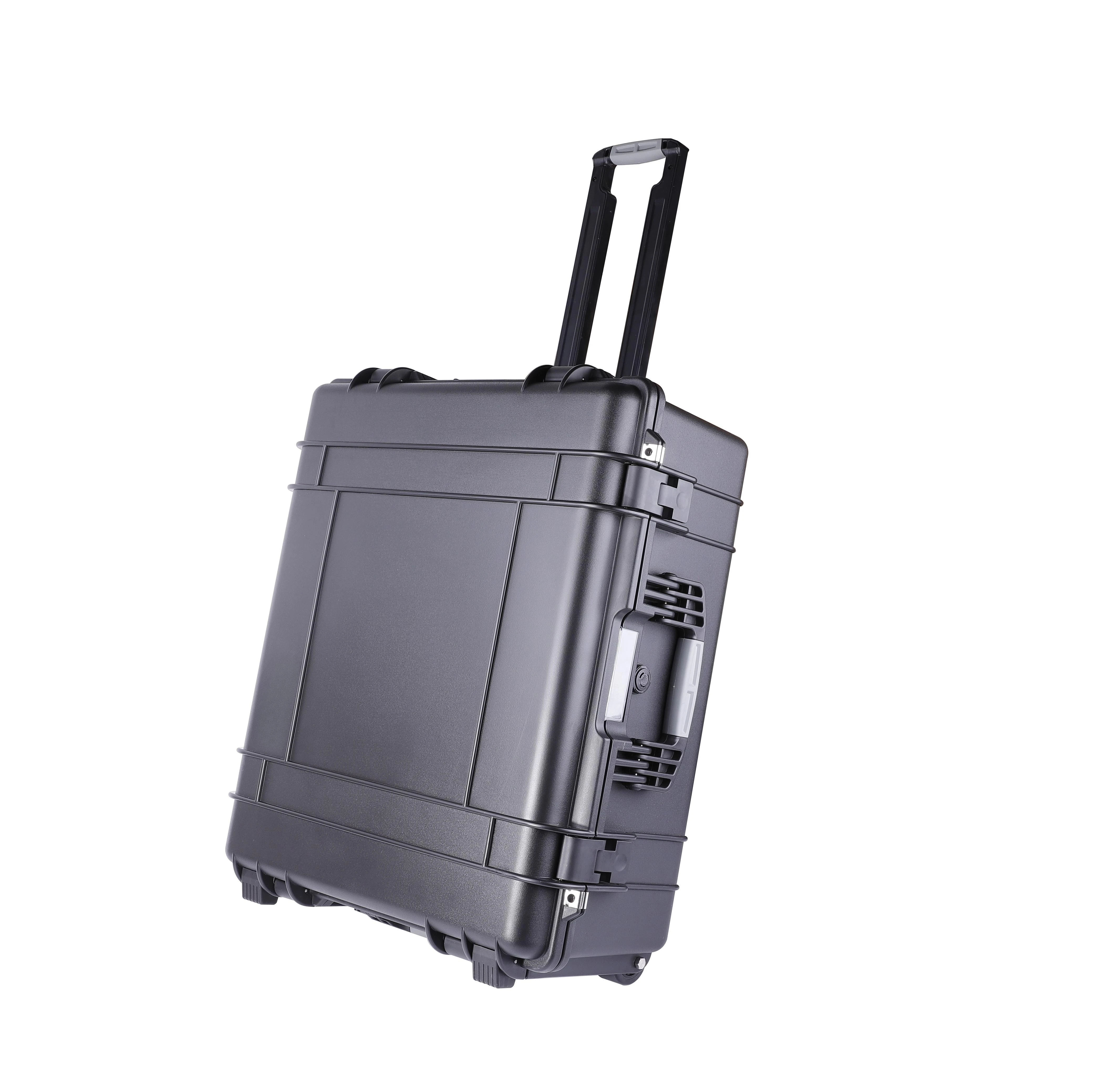 D6928 694*593*286mm High-precision Injection Mold Hard Shell Trolley Luggage Tool Carrying Case Wheeled Plastic Tool Case