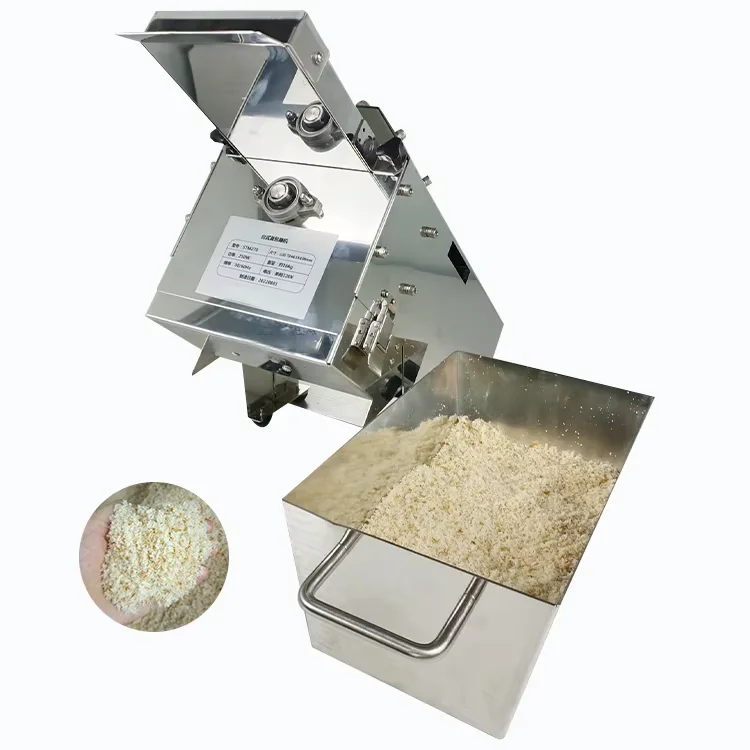 Automatic Industrial Cheese Grater Cheese Grinder Cheese Powder Making Machine Panko Bread Crumb Grinder