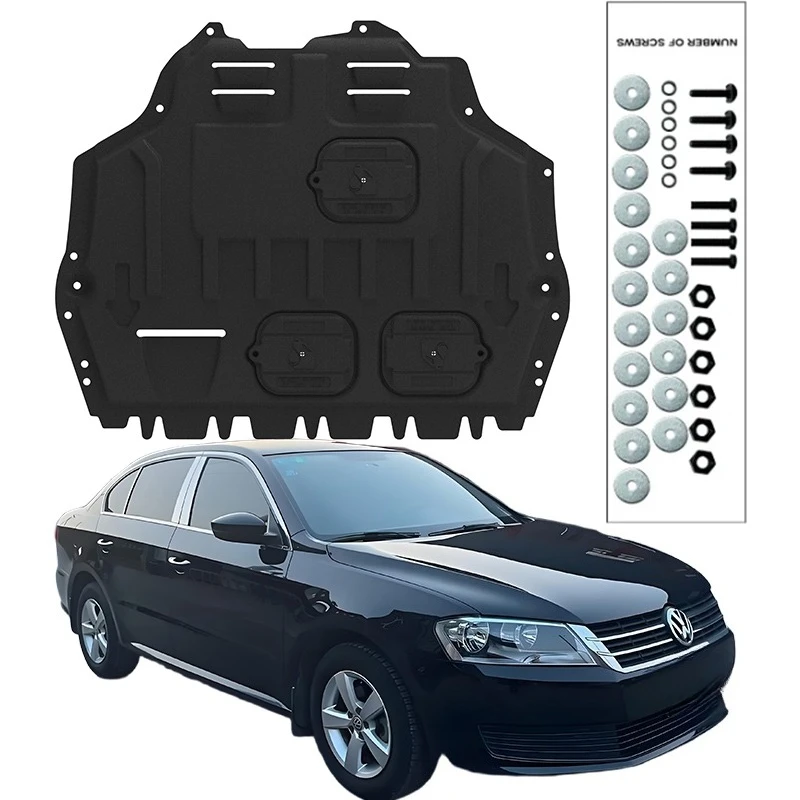 

Higher Quality Alloy Under Engine Guard Mudguard Board Splash Shield Mud Fender Plate Panel For VW Virtus 2008-2017 1.4T 1.6L