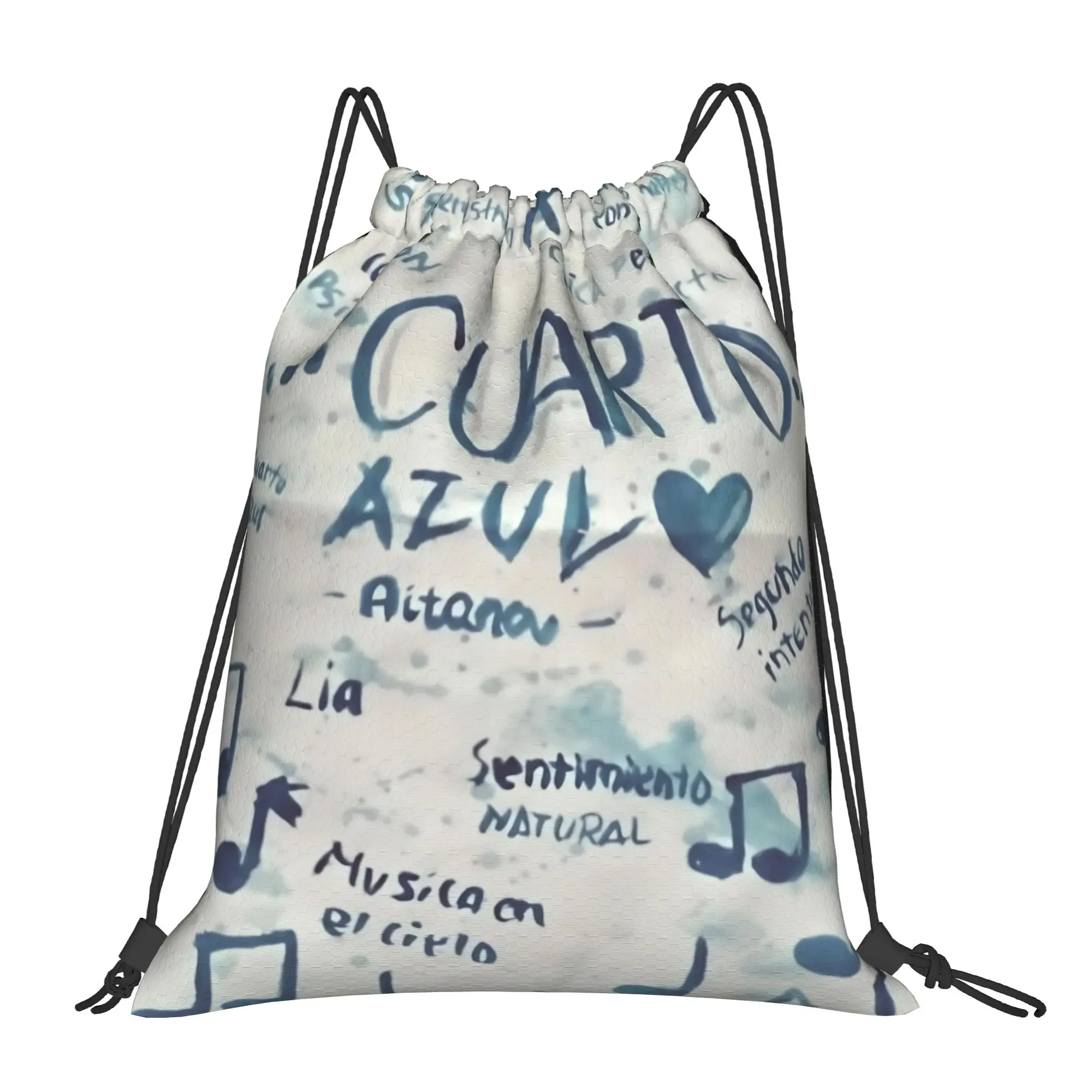 

Спортивная сумка-рюкзак Aitanas Cuarto Azul с завязками, водонепроницаемая, для походов