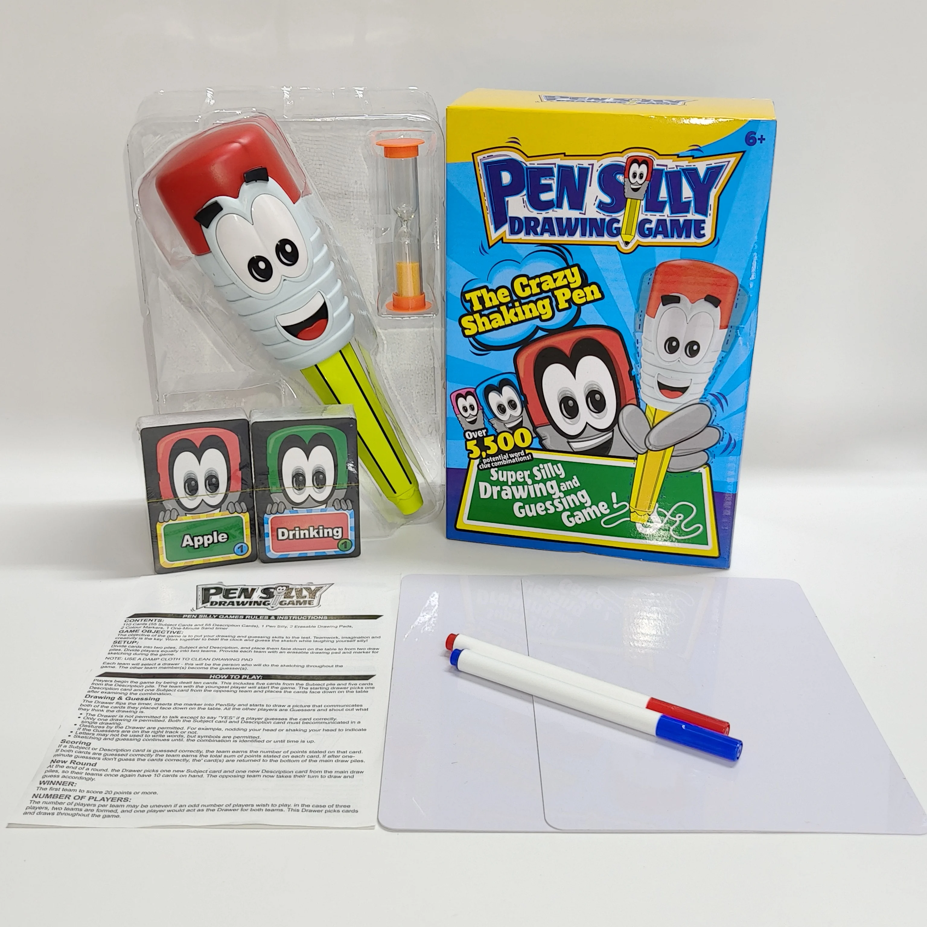 Graffiti Painting Vibration Pen Board Game Family Children Adult Board Game Super Funny Painting Guessing Party Game