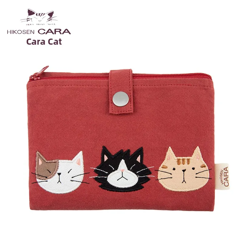 cute-canvas-mask-storage-bag-hikosencara-korean-style-cartoon-print-earphone-wallet-women's-functional-wallet
